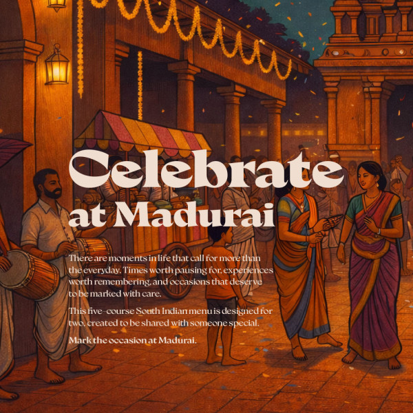 Image for Five-Course Celebration Menu for Two + Champagne